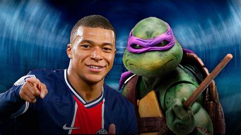 ninja turtle mbappe meme